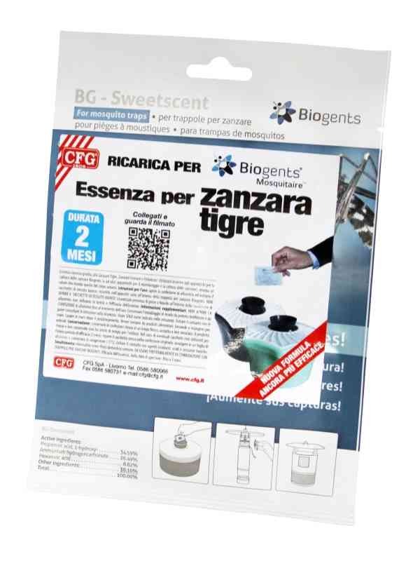 Attrattivo per trappola Biogents Mosquitaire Brown, specifico per zanzara tigre