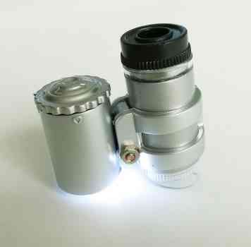 Microscopio portatile per Biogents Mosquitaire
