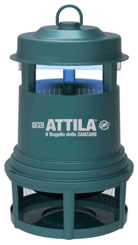 ATTILA - macchina cattura insetti (con una lampada a raggi UV che emette calore e luce ad una particolare frequenza)
